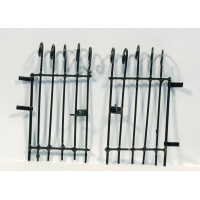 Puerta cuadrada 6 cm metal Belenes Puig