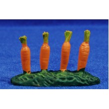 Campo zanahorias 7 cm resina