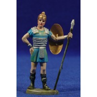 Soldado romano azul 8 cm plástico Belenes Puig