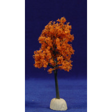 Árbol otoño naranja 12 cm plástico