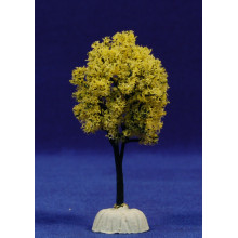 Árbol otoño verde-amarillo 10 cm plástico