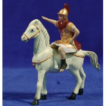 Romano a caballo 8 cm plástico Belenes Puig