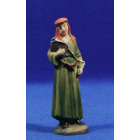 Pastora con jarra 8 cm resina Belenes Puig