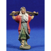Pastor con bastón 8 cm resina Belenes Puig