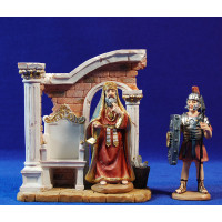 Herodes y palacio 11 cm resina