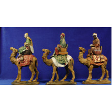 Reyes a camello 18 cm resina