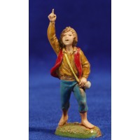 Niño con el dedo levantado 10 cm plástico Moranduzzo - Landi estilo 700