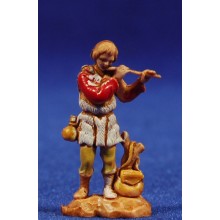 Flautista músico de pie 3,5 cm plástico Moranduzzo - Landi estilo 700