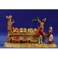 Grupo vendedor de verduras 6 cm plástico Moranduzzo - Landi estilo 700