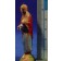 Pastora con niño en brazos 6 cm plástico Moranduzzo - Landi estilo 700