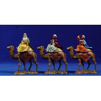 Reyes a camello sin pajes 10 cm plástico Moranduzzo - Landi