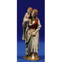 Pastora con niño en brazos 12-13  cm plástico Moranduzzo - Landi estilo 700
