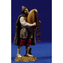 Gaitero músico 12-13  cm plástico Moranduzzo - Landi estilo 700