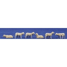 Grupo corderos 3'5 cm plástico Moranduzzo - Landi