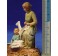 Pastora cosiendo y niña 10 cm plástico Moranduzzo - Landi estilo 700