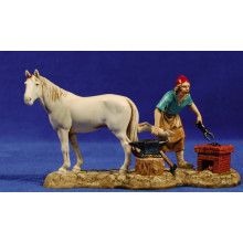 Herrador de caballo 10 cm plástico Moranduzzo - Landi