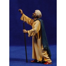 Pastor señalando 12-13  cm plástico Moranduzzo - Landi estilo ebraico