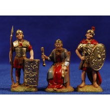 Soldados romanos y herodes 6'5 cm plástico Moranduzzo - Landi