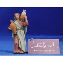 Pastora samaritana 9 cm resina Montserrat Ribes