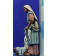 Pastora lavandera con cesto 17 cm resina Montserrat Ribes