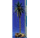 Palmera 17 cm metal