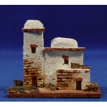 Casa hebrea modelo 1 7x4x6 cm corcho Plana