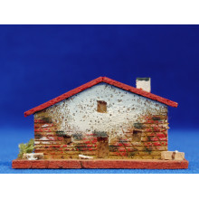 Casa hebrea modelo 4 7x3x5 cm corcho Plana