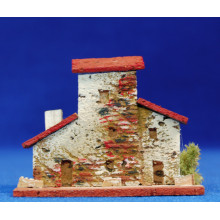 Casa hebrea modelo 5 7x3x5 cm corcho Plana