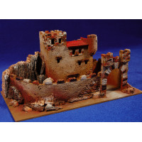 Castillo 13 cm corcho Plana