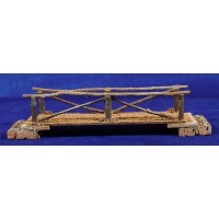 Puente plano 27 cm madera
