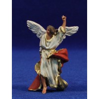 Angel pie - colgar 5,5 cm barro pintado De Francesco