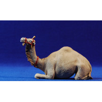 Camello estirado 8 barro pintado De Francesco