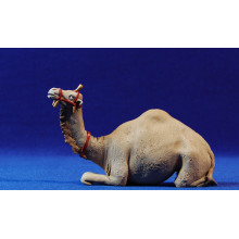 Camello estirado 8 barro pintado De Francesco