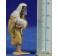 Pastor cordero brazos 4 cm barro pintado De Francesco