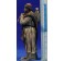Pastor saco espalda 10 cm barro pintado De Francesco