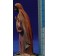 Pastora semi adorando 10 cm barro pintado De Francesco