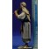 Pastor flautista 10 cm barro pintado De Francesco