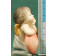Ángel con corazón Philos 7 cm madera pintada