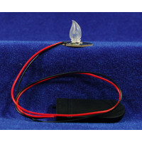 Led luz fogata intermitente con portapilas 1 cm