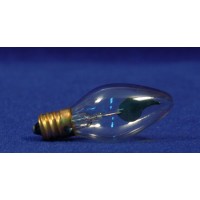 Luz fogata E12 5 cm cristal