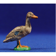 Pato marron 10 cm resina Pato marron 10 cm resina