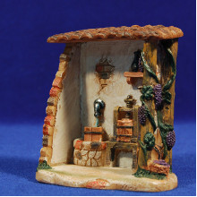 Taberna botas vino 6 cm resina