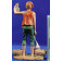 Pescador pescadero 25 cm resina