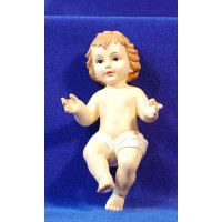 Niño Jesús mida real 14,8 cm resina
