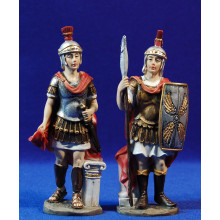 Pareja soldados romanos 14 cm resina Pareja soldados romanos 14 cm resina
