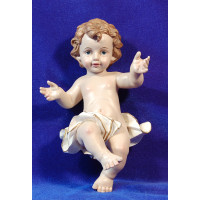 Niño Jesús mida real 22 cm resina