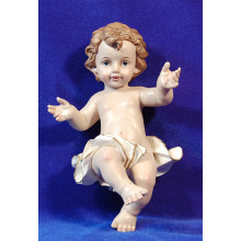 Niño Jesús mida real 22 cm resina Niño Jesús mida real 22 cm resina