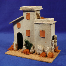 Casa hebrea 20x12x16 cm corcho