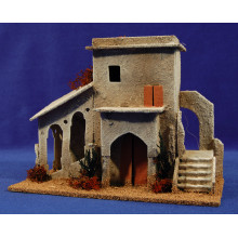 Casa hebrea 25x12x19 cm corcho