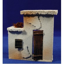 Frontal casa puerta derecha prèt-à-porter Figuras 10 cm corcho